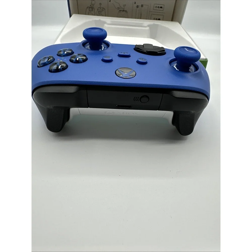 New Microsoft Original Xbox Controller S Shock Blue QAU-00065